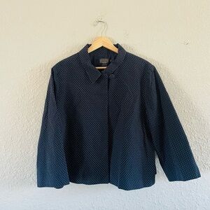 Pendleton Navy Polkadot Jacket